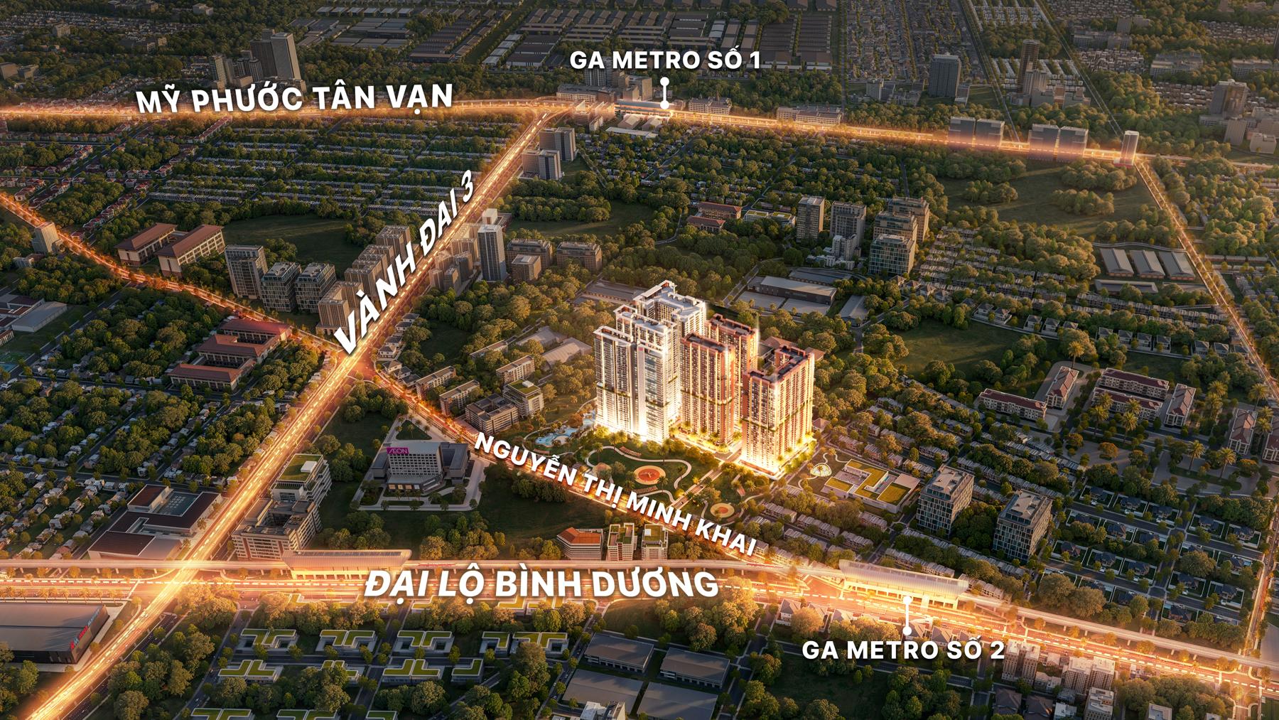 Vị trí Monrei Saigon