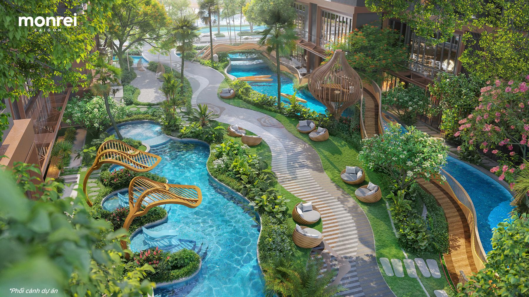 Tiện ích nội khu phong phú Monrei Saigon