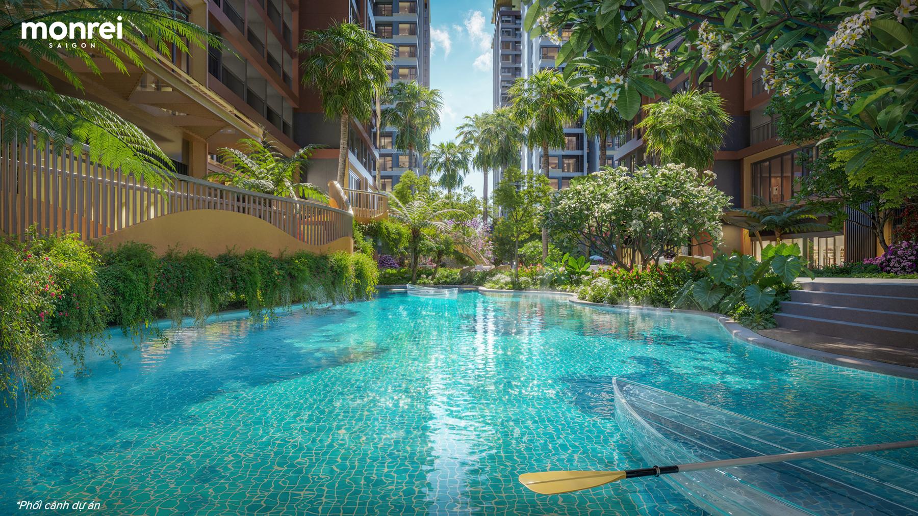 Tiện ích nội khu phong phú Monrei Saigon